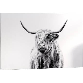 highland cow rocking horse