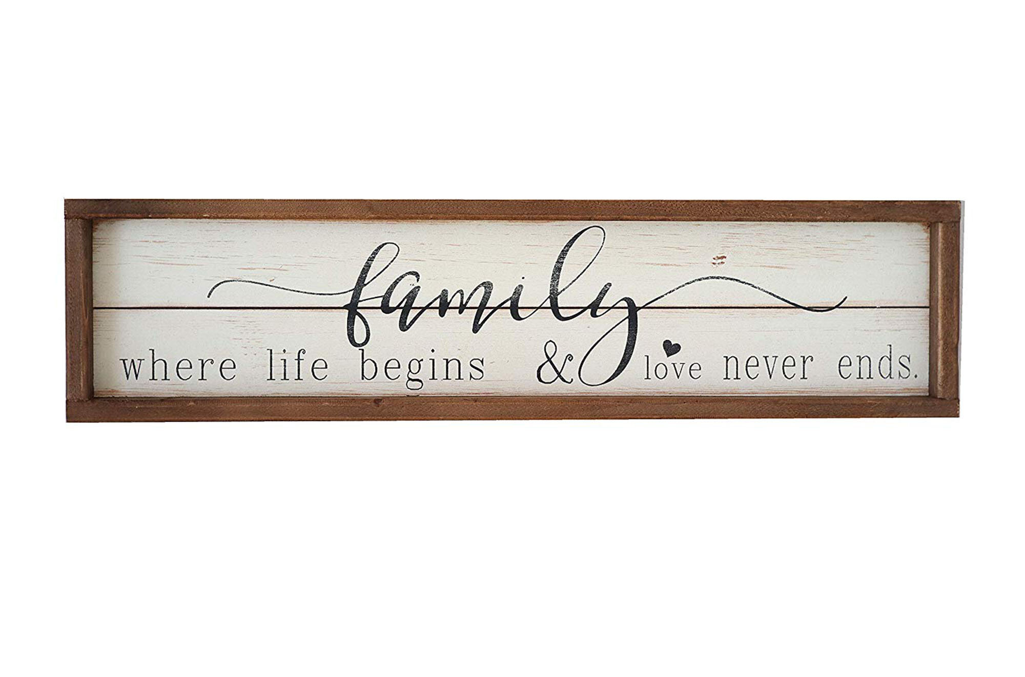 Gracie Oaks ‘Family Where Life Begins' Wall Décor & Reviews | Wayfair