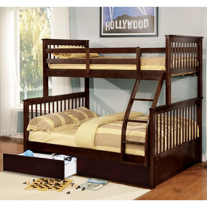 Aleta Twin Over Full Bunk Bed With Drawers Aleta Twin Over Full Bunk Bed With Drawers