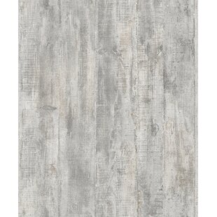 Brewster Grey Shiplap Reclaimed Wood Plank Modern Farmhouse Wallpaper HGTV