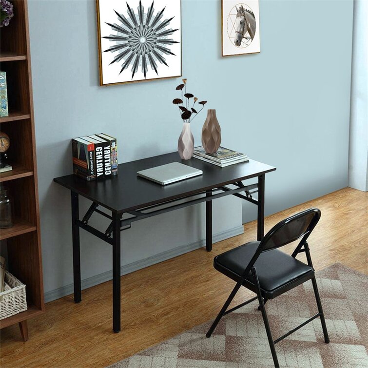 Folding Computer Desk Modern Simple Writing Table For Home Office Study 47” Long 