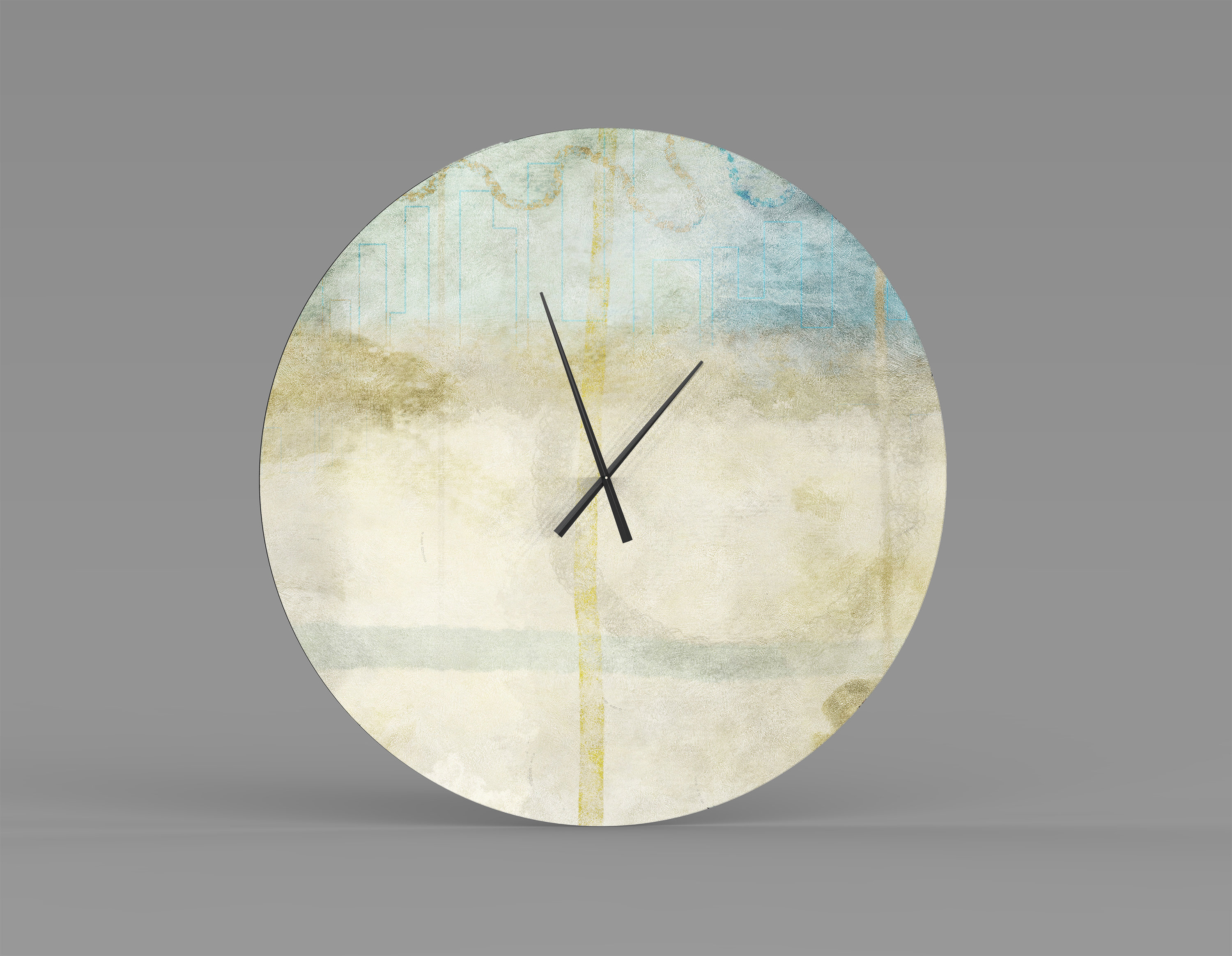 Orren Ellis Oversized Almute Wall Clock Wayfair