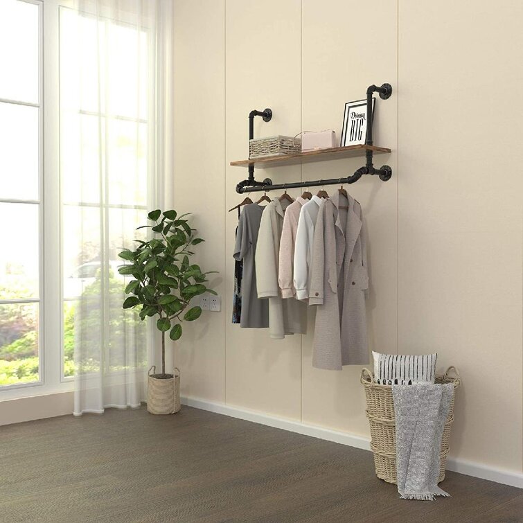 fagonghonesty 40'' Rolling Closet System | Wayfair