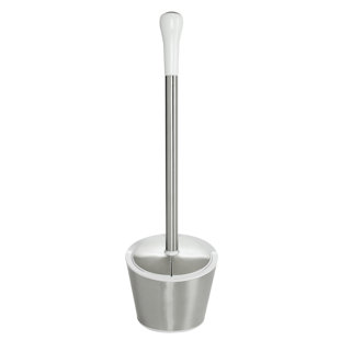 Toilet Plunger Holder Wayfair Good Grips Stainless Steel Round Toilet Plunger Canister
