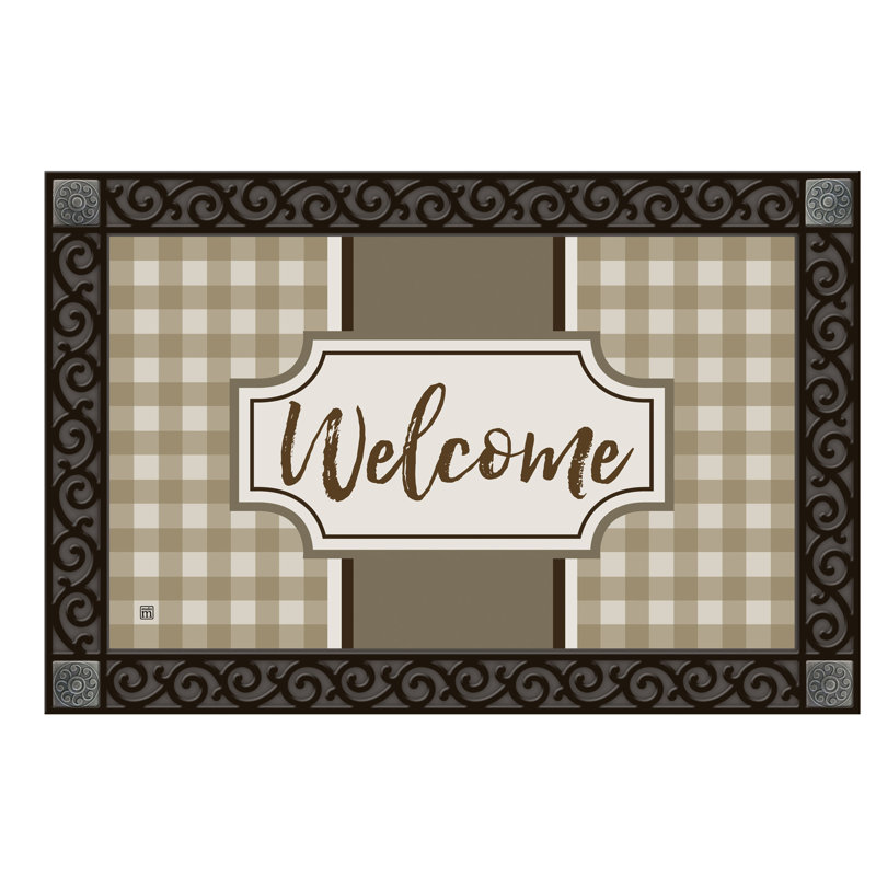 Studio M 30 In X 18 In Non Slip Outdoor Door Mat Wayfair