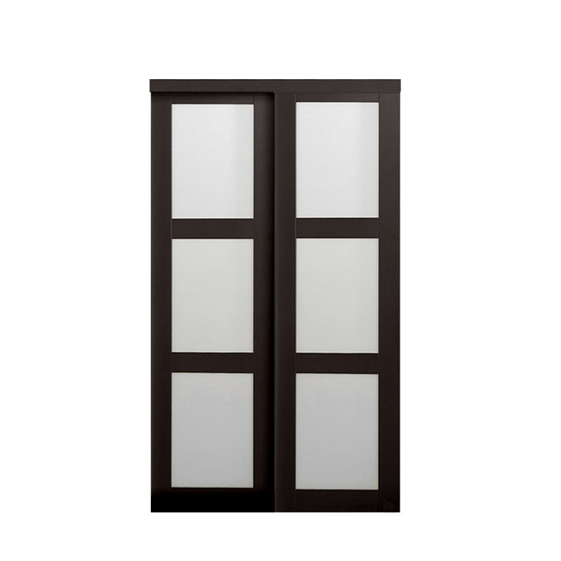 Erias Home Designs Glass Sliding Closet Doors Reviews Wayfair
