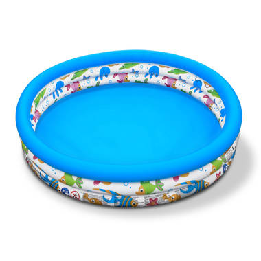 iMounTEK 4 ft. H x 4 ft. W Plastic Inflatable Pool | Wayfair