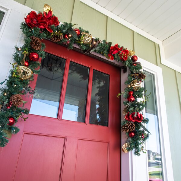 Silk Artificial Wreath 13/'/' Garland Door Farmhouse Wall Showcase Party Decor