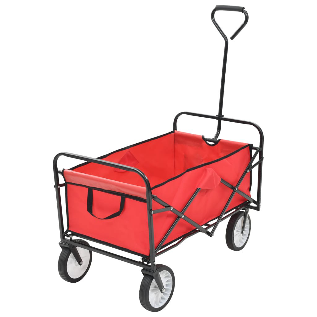Vidaxl 165 3 Lb Capacity Folding Hand Truck Dolly Wayfair