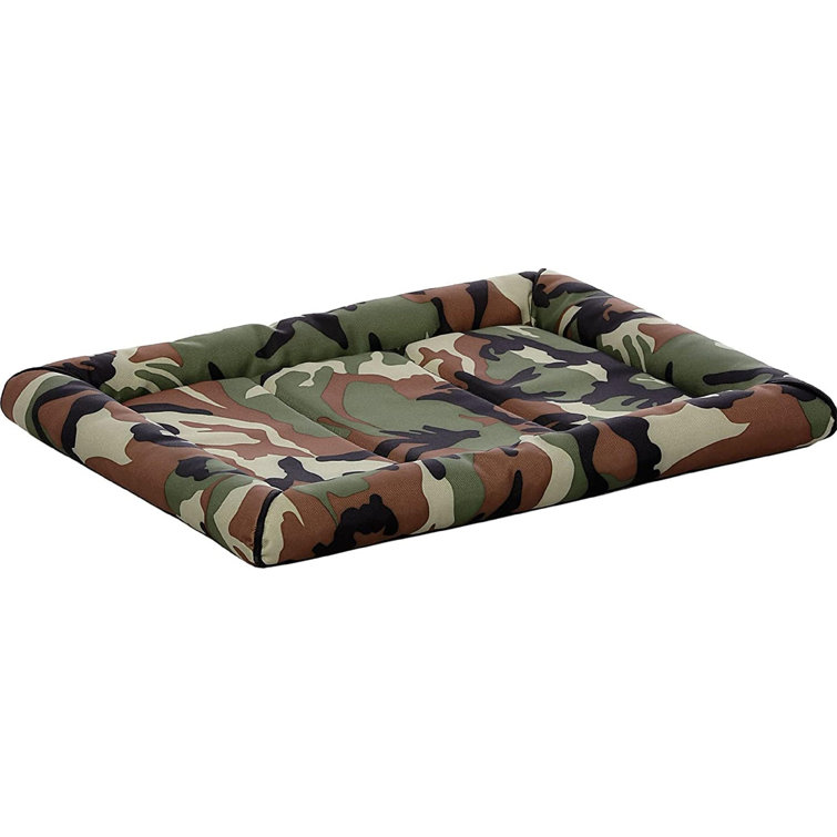 camouflage dog bed