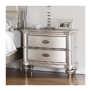 Hawes 2 Drawer Nightstand