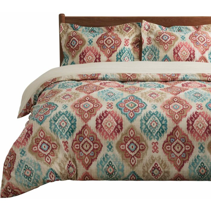 Bungalow Rose Stefania Super Soft Reversible Duvet Cover Set Wayfair