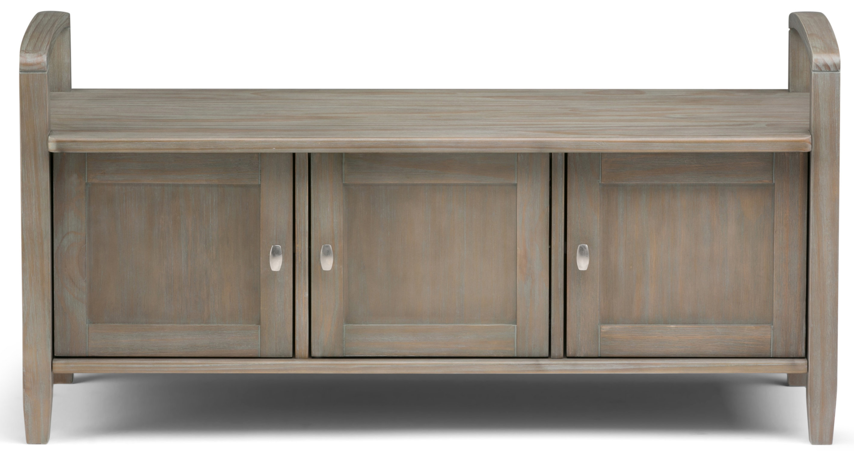 Alcott Hill Oyama Solid Wood Cabinet Storage Bench Reviews Wayfair