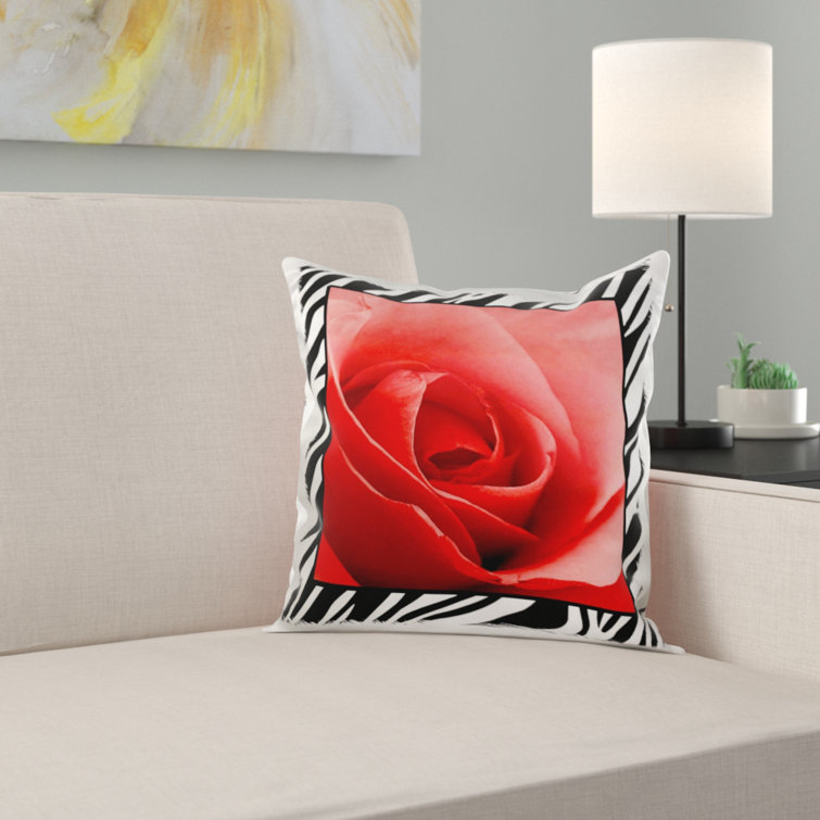 zebra pillow cover