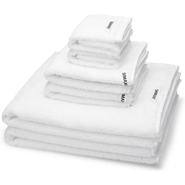 KLL Serviette à Main En Coton Motif Fleurs De Printemps Petite