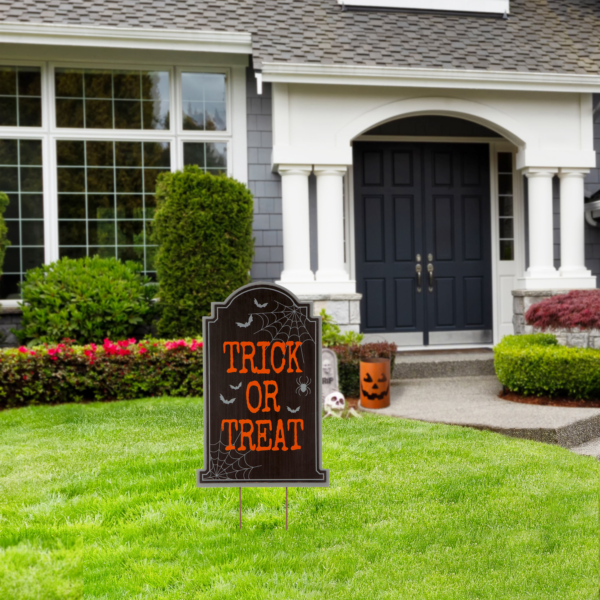 Wooden Tombstones Halloween 2022 The Holiday Aisle Halloween Wooden Tombstone Garden Stake Reviews Wayfair