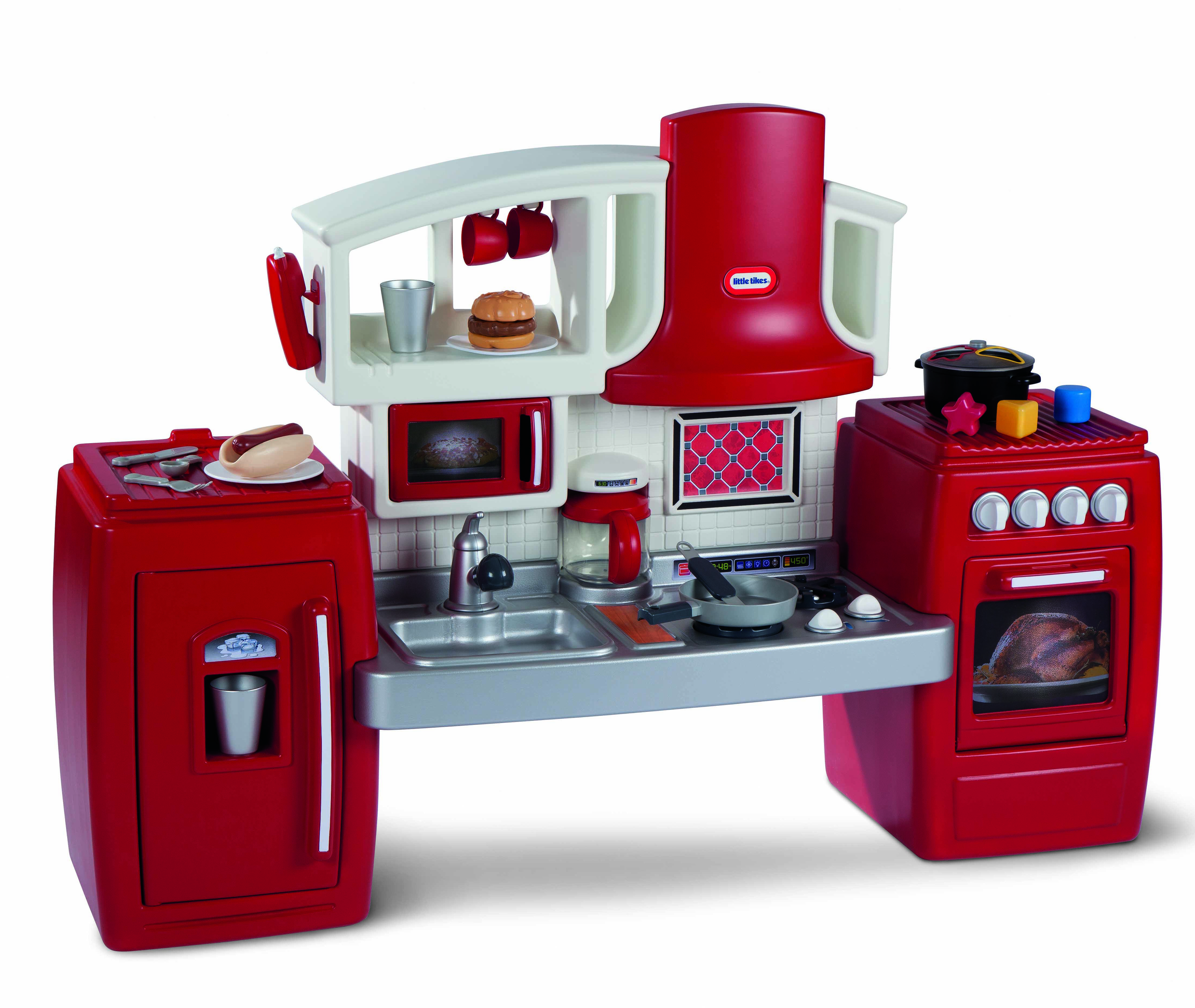 fisher price red kitchen