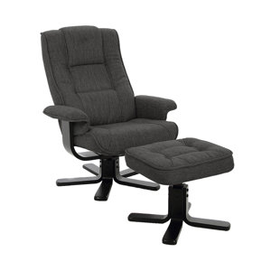Relaxsessel Caples mit Fußhocker von Red Barrel..