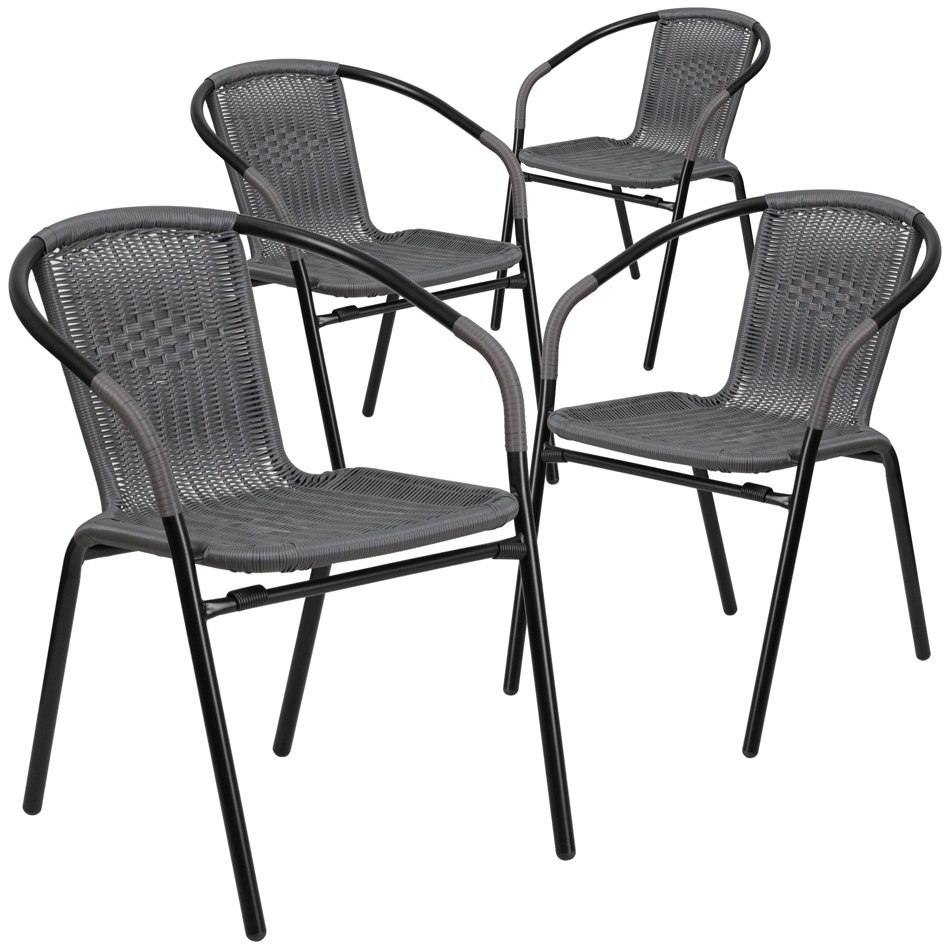 outdoor grey dining chairs