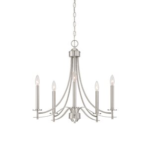 Naugatuck 5-Light Candle-Style Chandelier