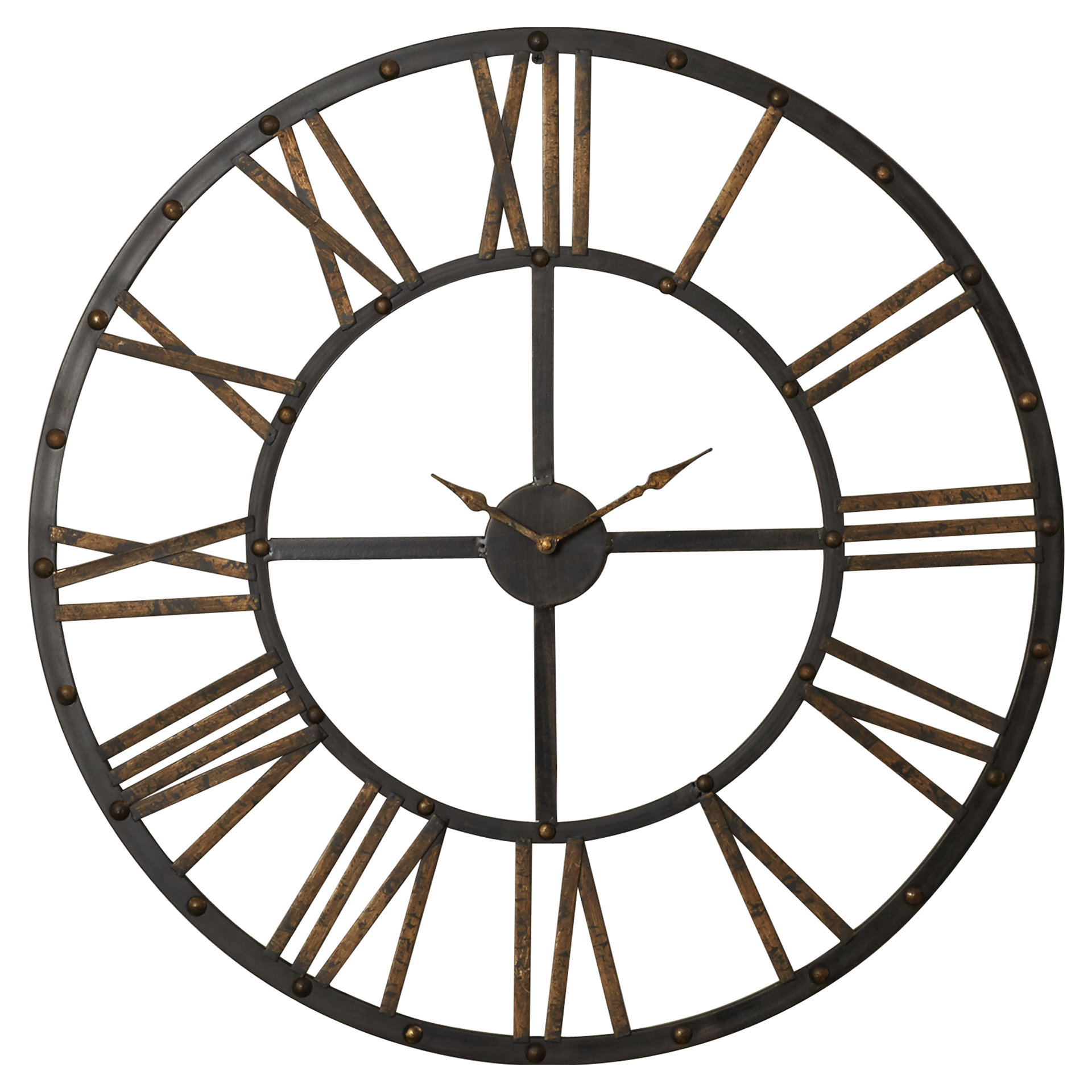 Trent Austin Design Garfield Oversized 28" Roman Numeral Open Back Wall