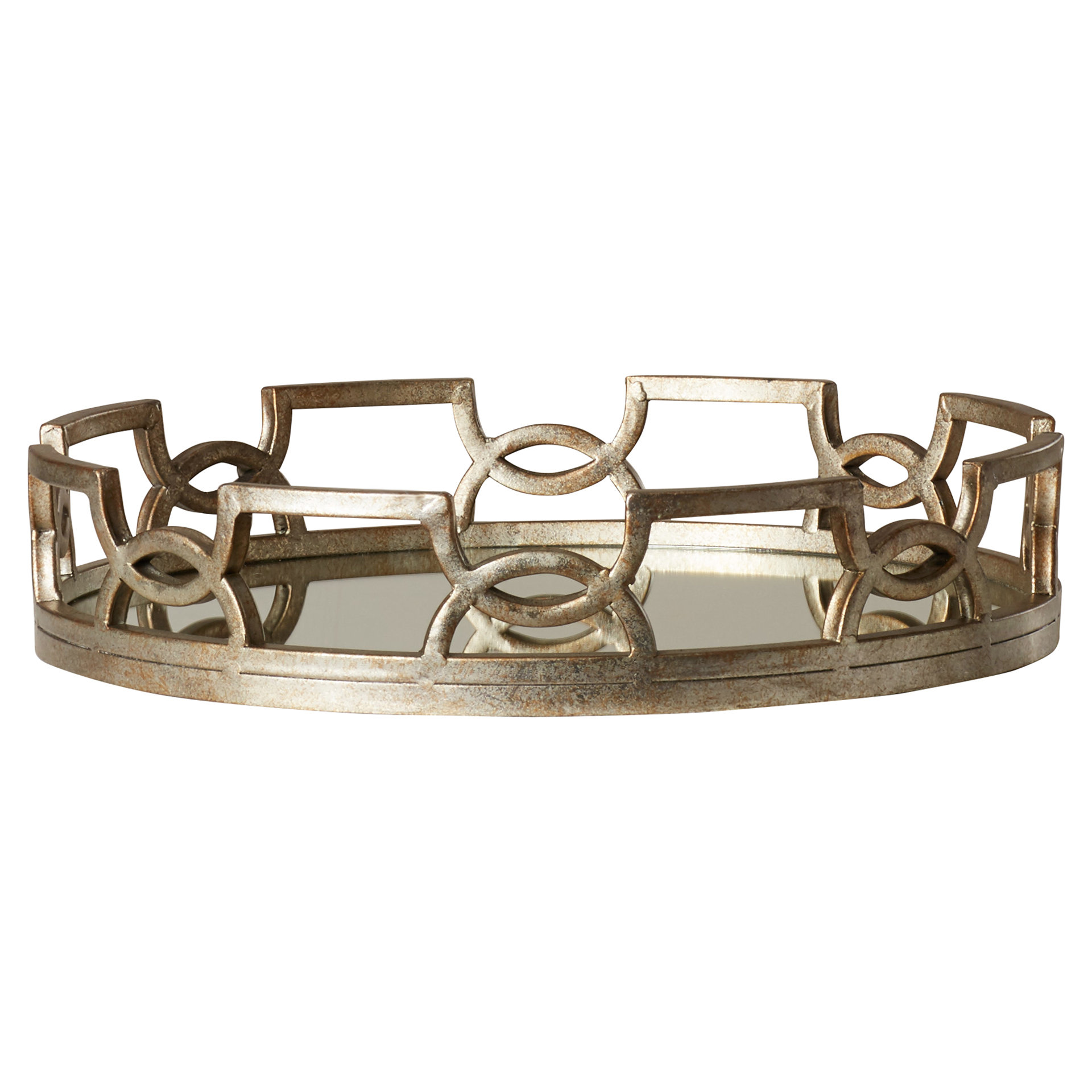 House of Hampton Tracey Mirrored Tray & Reviews Wayfair