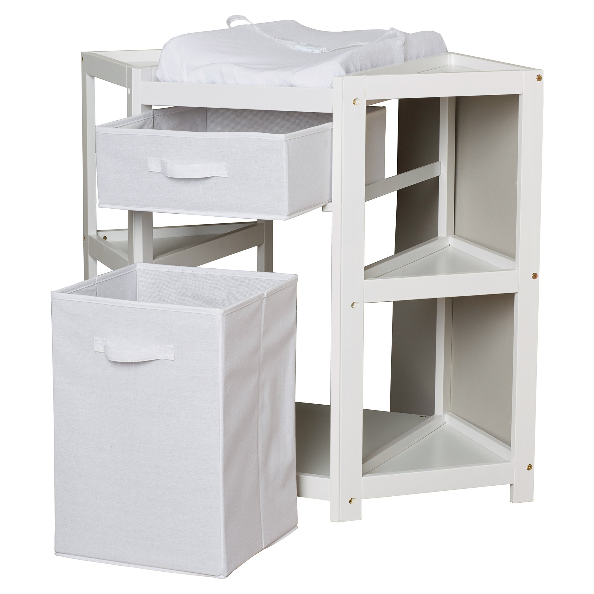 Badger Basket Diaper Corner Baby Changing Table & Reviews ...