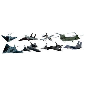 Military Aircraft Multi-Pack II Wall Decal