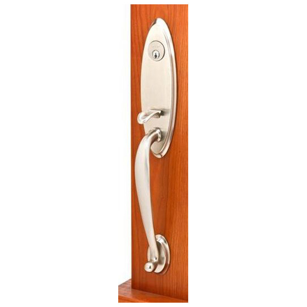 Emtek Marietta Double Cylinder Handleset Wayfair