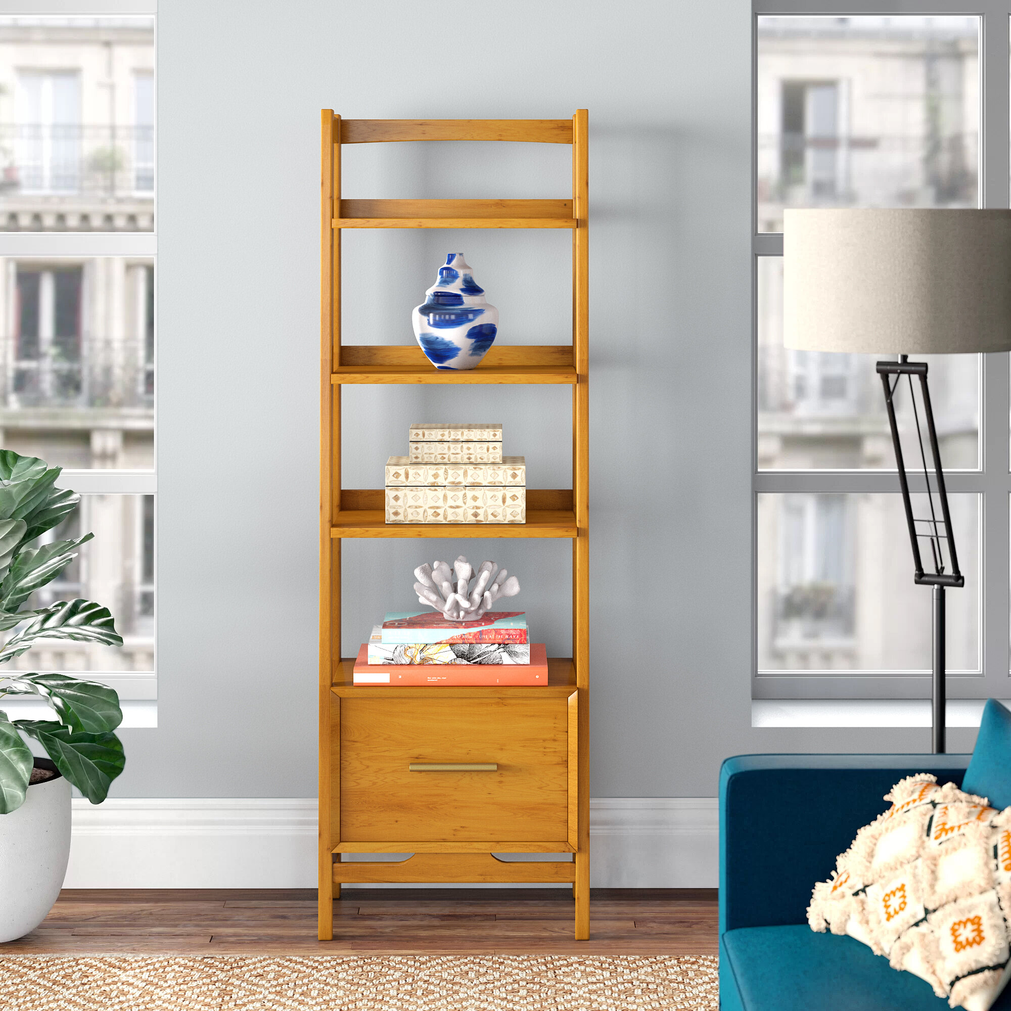 Morgan Etagere Bookcase Reviews Joss Main