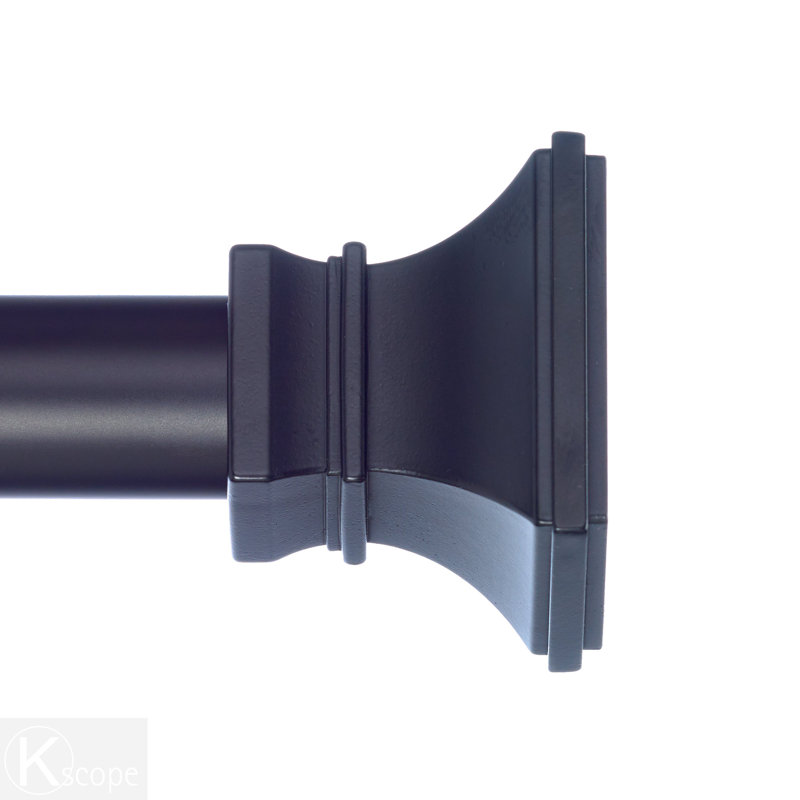 Charlton Home Futch Non Telescoping Double Curtain Rod Hardware Set Wayfair