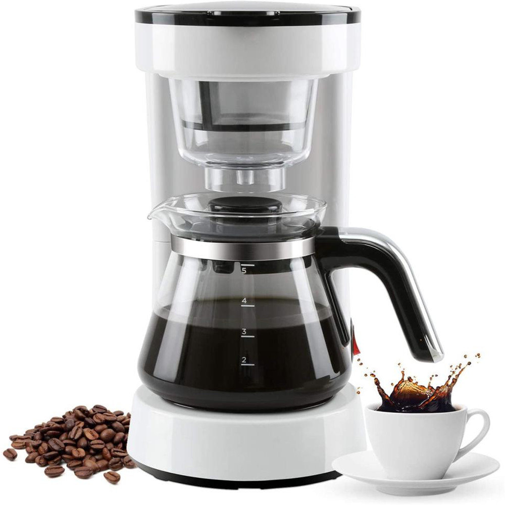 Xiaohksyig Inc 4 Cup Drip Coffee Maker Coffee Pot Machine Including Reusable And Removable Coffee Filter Wayfair