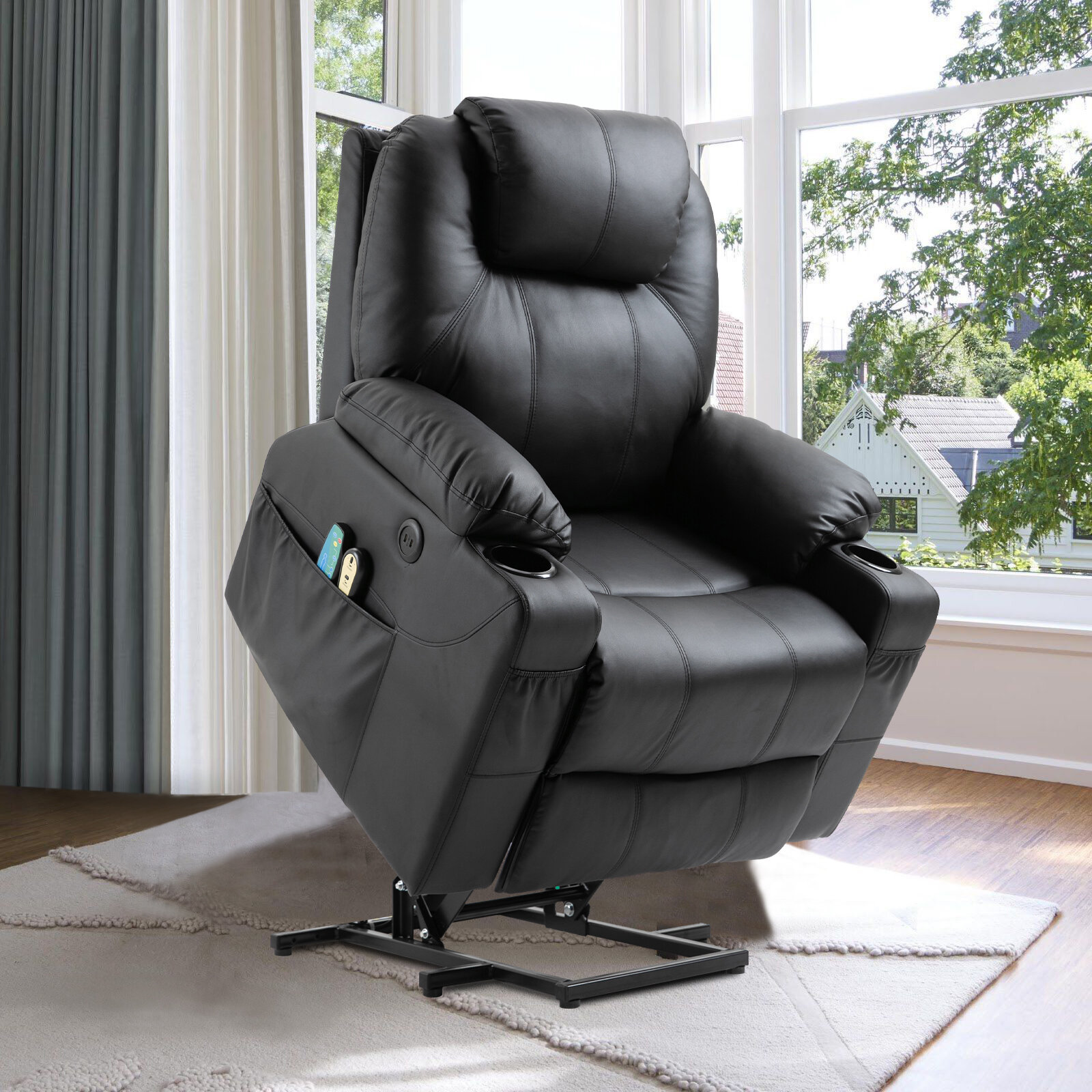 VIVIJASON Vegan Leather Recliner Wayfair Canada   Vegan Leather Recliner 