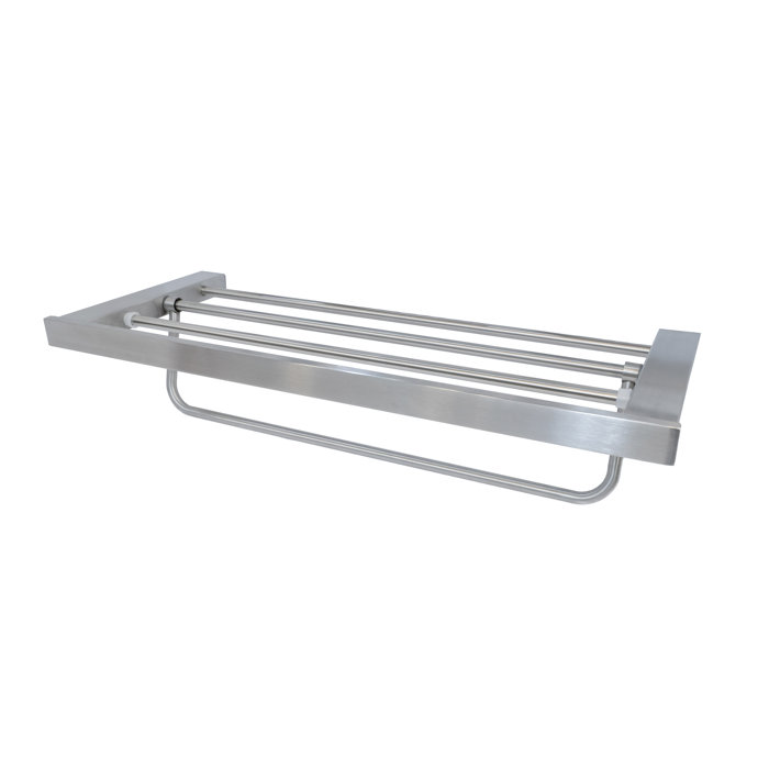 Boann Sweden Series Bnswtsr Bn 23 5 Inch Wall Mounted Solid T304 Stainless Steel Bathroom Towel Shelf Rack In Brushed Nickel Boann Sweden Series Bnswtsr Bn 23 5 Inch Wall Mounted Solid T304 Stainless Steel Bathroom Towel Shelf Rack In Brushed Nickel