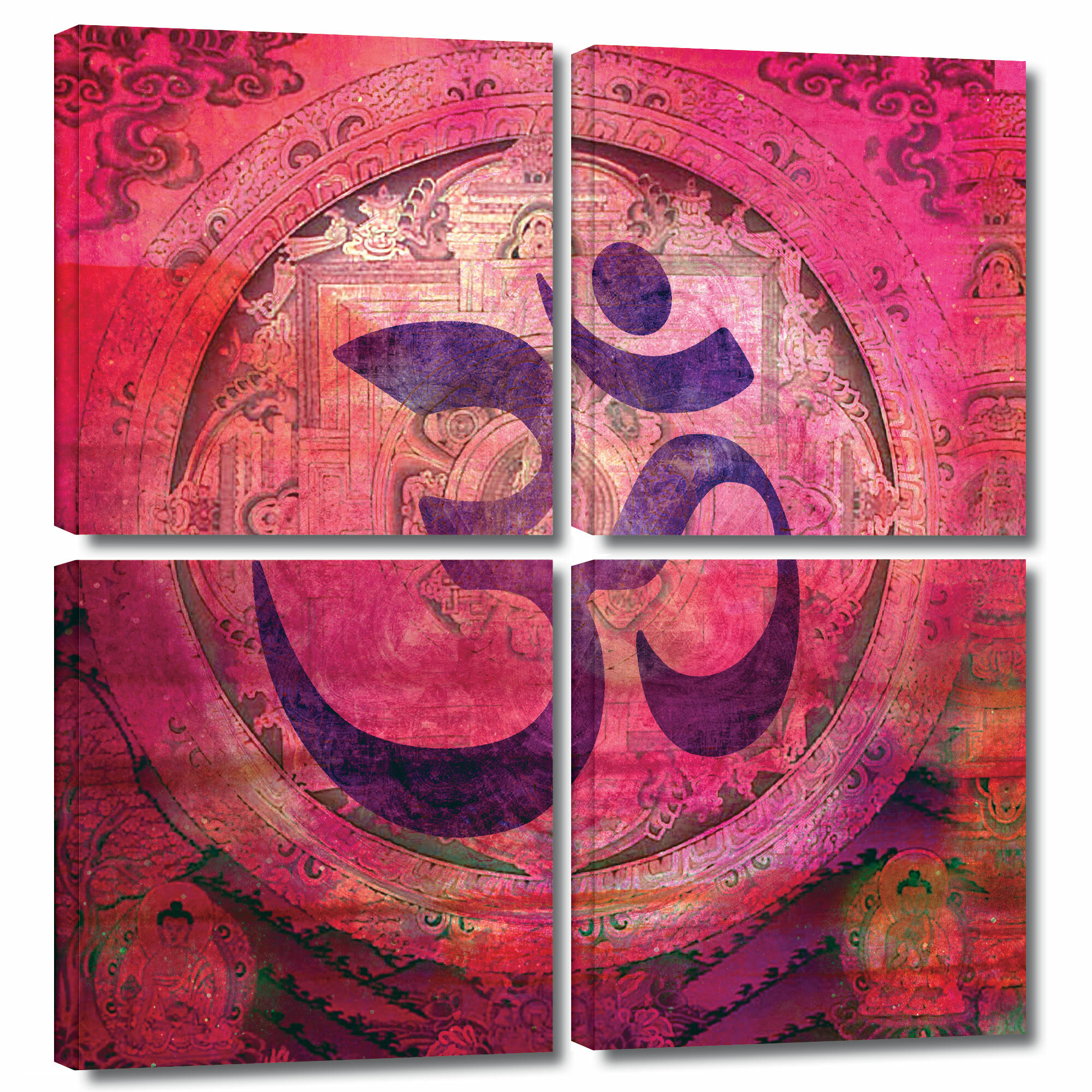 om symbol painting