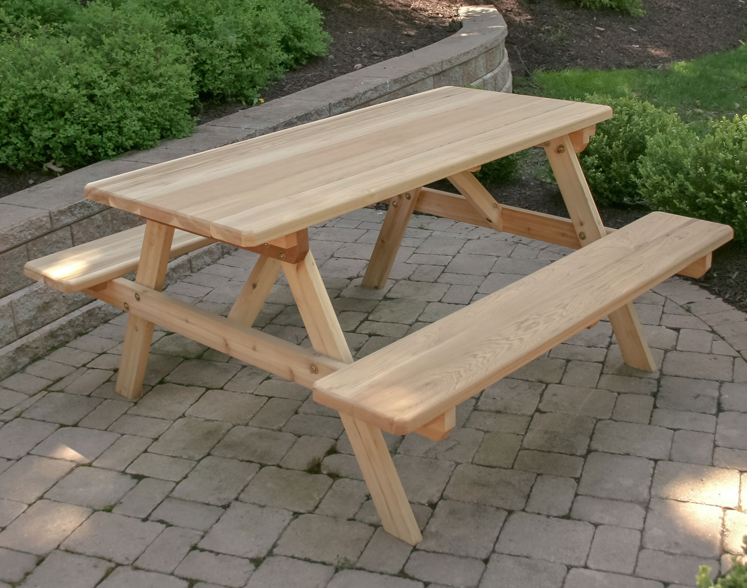 August Grove Fraley Picnic Table Wayfair