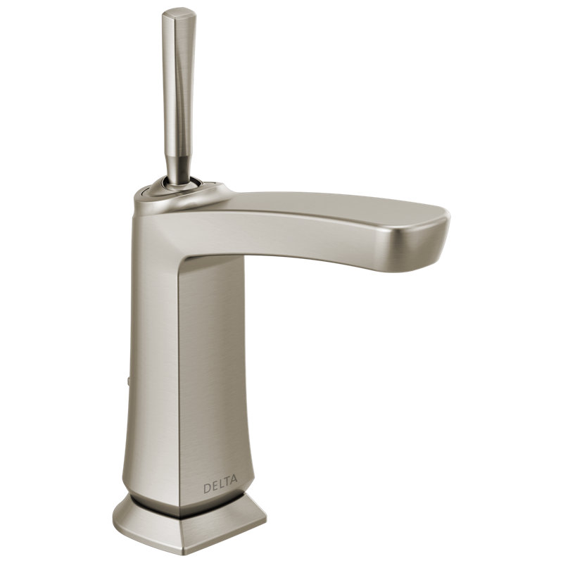 Delta Vesna Single Hole Bathroom Faucet With Drain Assembly