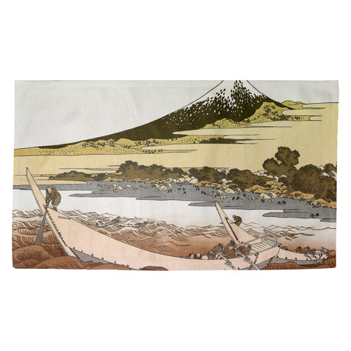 Bloomsbury Market Clair Dawn At Isawa In Kai Province Rectangle Non Slip Bath Rug Wayfair