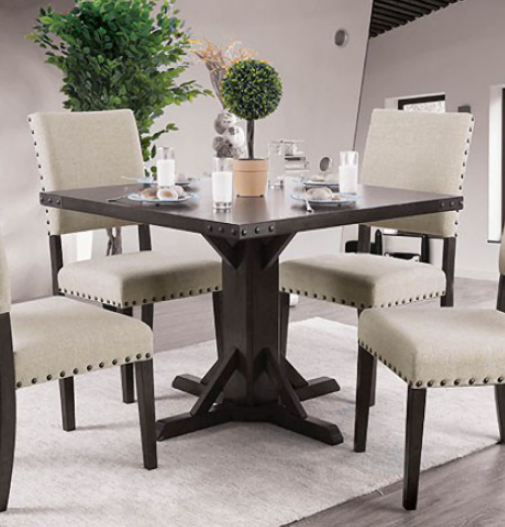 Red Barrel Studio® Magn 40'' Pedestal Dining Table Wayfair