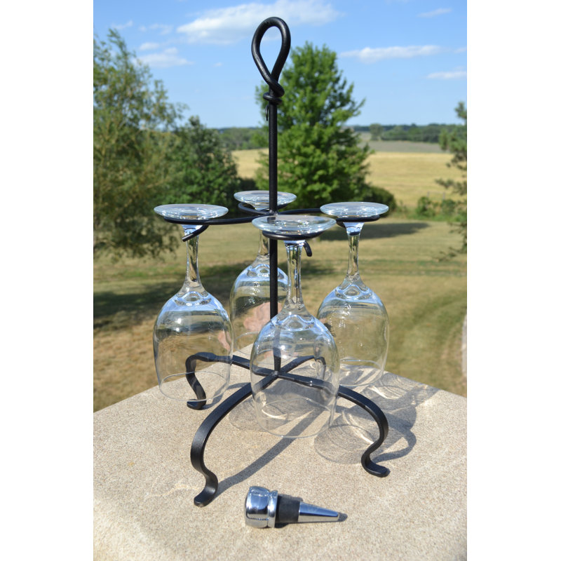 J J Wire Tabletop Wine Glass Rack Reviews Wayfair