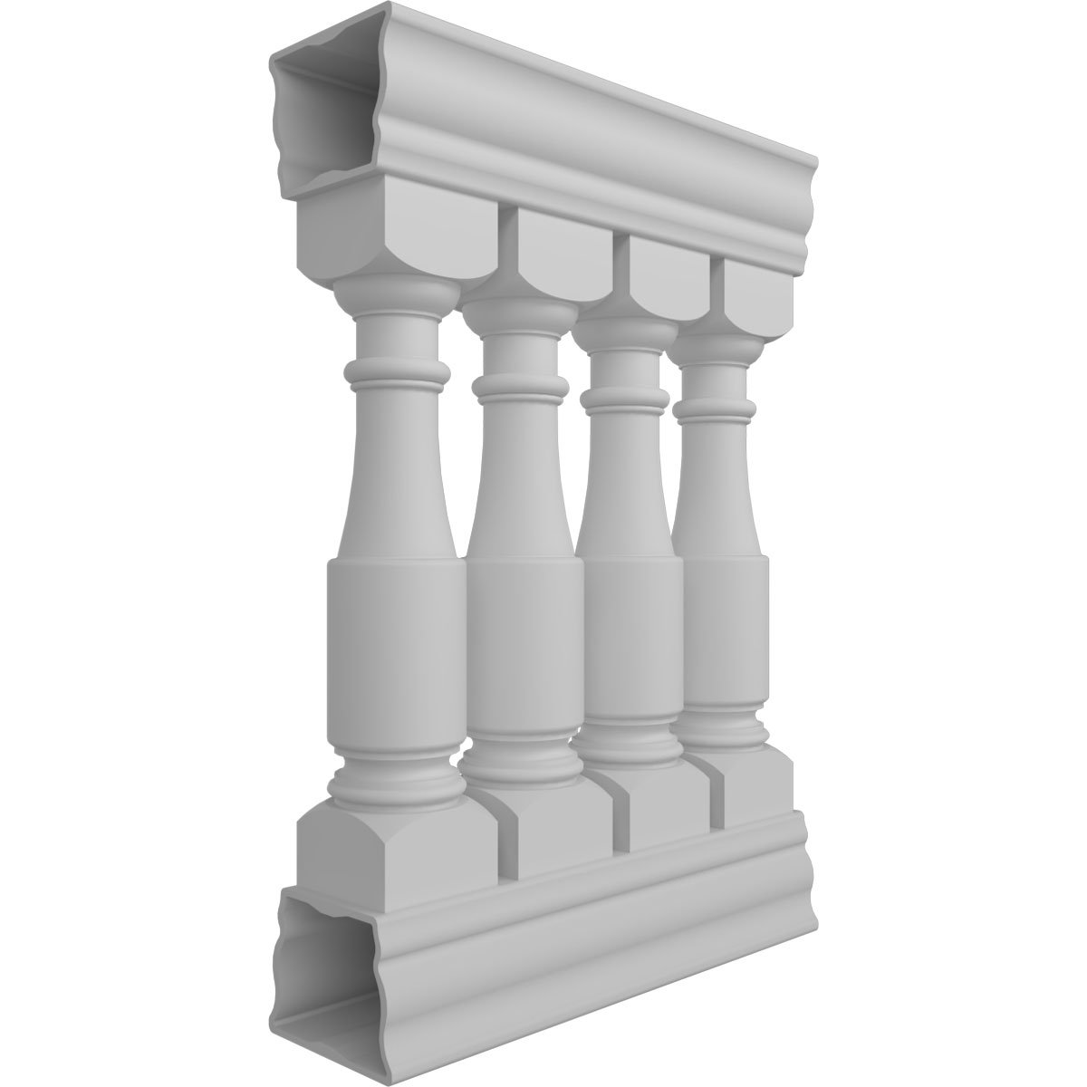 PCI Enterprises Hamilton Fiberthane Balustrade Polyethylene Stair ...