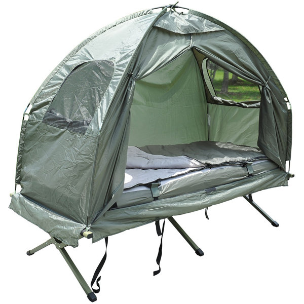 camp bed tent