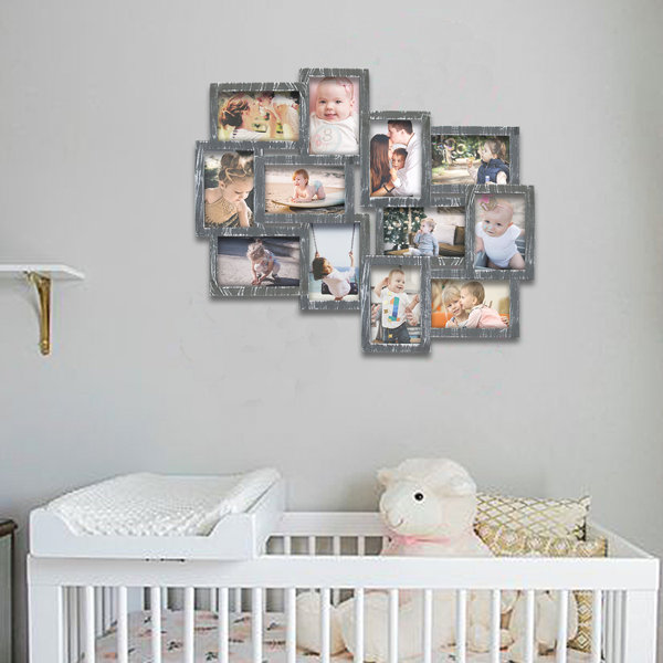 Winston Porter 12 Piece Alouette Selfie Gallery Collage Wall Hanging Picture Frame Set Reviews Wayfair