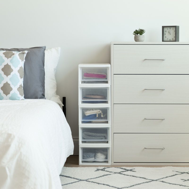 Iris 8 5 W Stackable Storage Drawer Reviews Wayfair