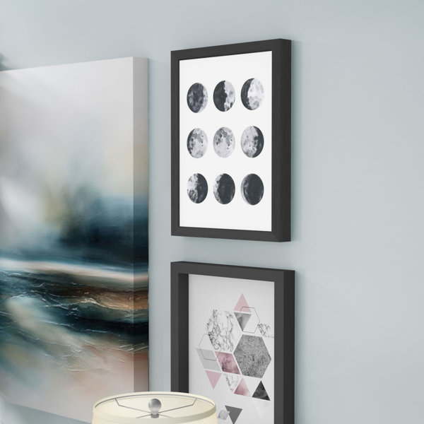 Moon Phases Wall Art Wayfair