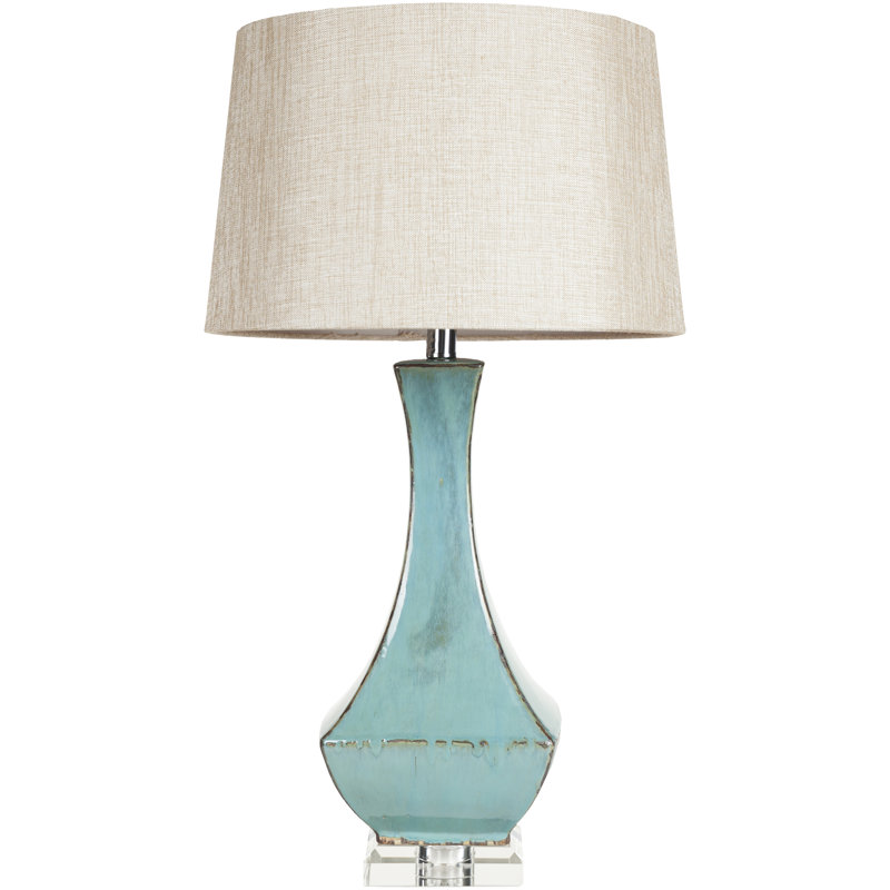turquoise table lamp