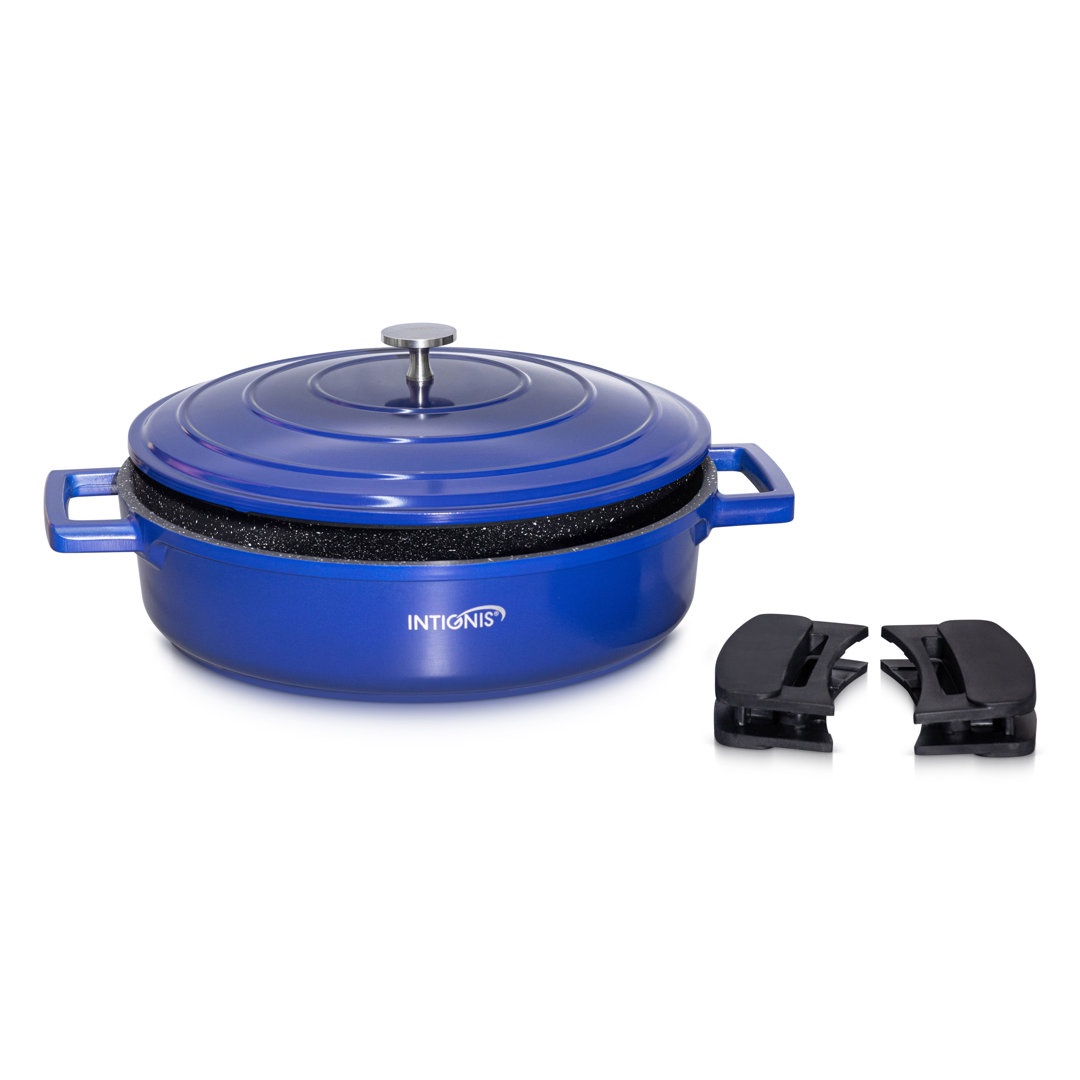 INTIGNIS 4,6 L Schmortopf aus Aluminium mit Deckel