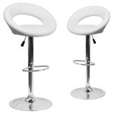 Miraloma Swivel Adjustable Height Counter Bar Stool (Set of 2) by Orren Ellis