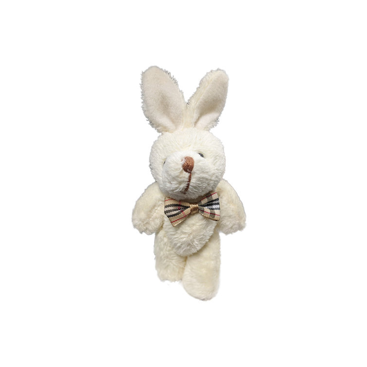 stuffed bunny keychain