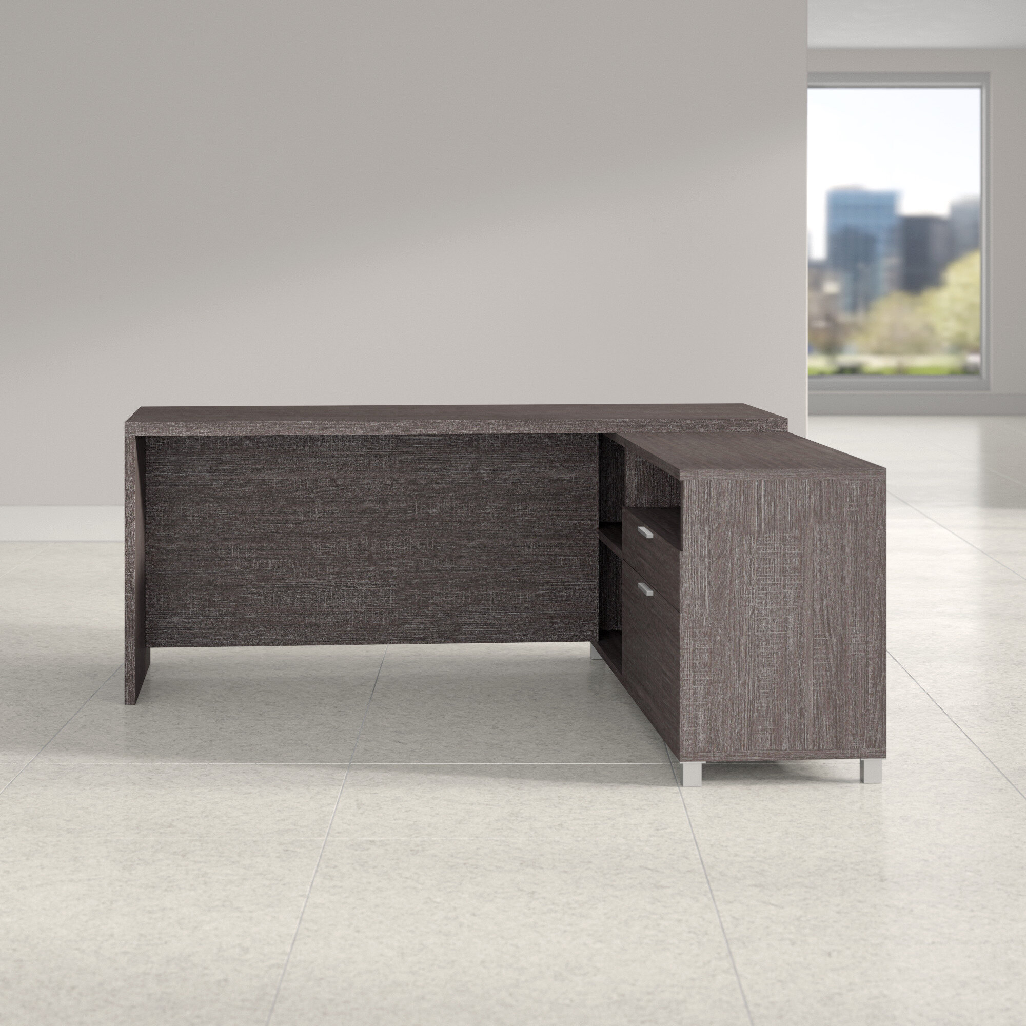 Vanessa Reversible L Shape Executive Desk Reviews Allmodern